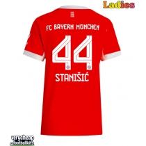 Bayern Munich Josip Stanisic #44 Replica Home Shirt Ladies 2025-26 Short Sleeve